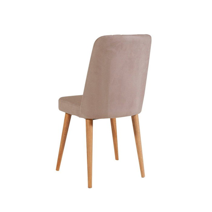 Hanah Home 0900 - 3 Conjunto Mesa y Sillas Extensibles, Tablero Melamina, Terciopelo, Pino Atlántico y Piedra, 4 Sillas y Banco